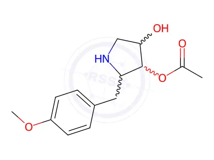 Chemical structure of Anisomycin Impurity 2