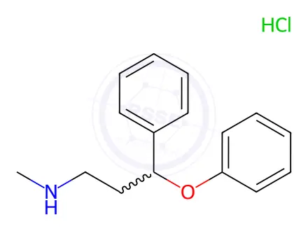 Chemical structure of Atomoxetine EP Impurity A HCl