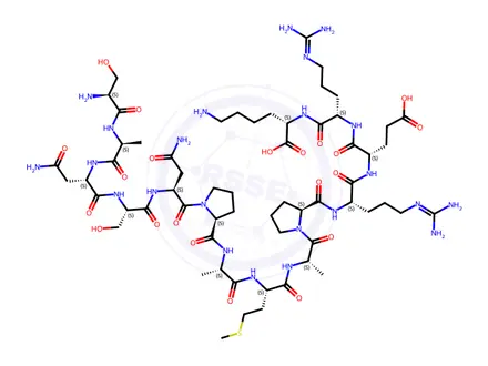 Chemical structure of Somatostatin-28 (1-14)