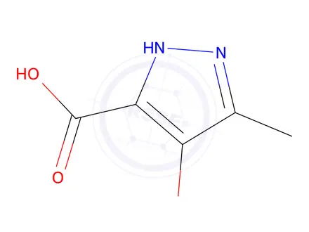 Chemical structure of 4-hydroxy-3-methyl-1H-pyrazole-5-carboxylic acid