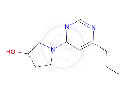 Chemical structure of 1-(6-propylpyrimidin-4-yl)pyrrolidin-3-ol