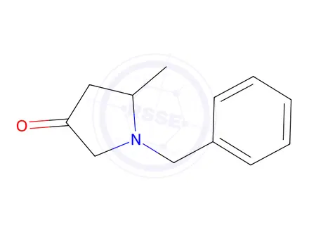 Chemical structure of 1-Benzyl-5-methylpyrrolidin-3-one