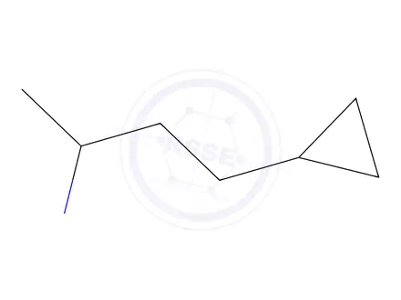 Chemical structure of 4-cyclopropylbutan-2-amine