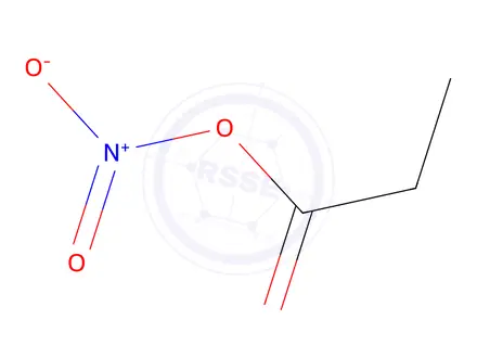 Chemical structure of nitric propionic anhydride