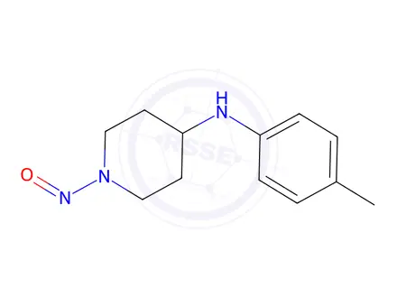 Chemical structure of N-Nitroso 4-(p-toluidino)piperidine