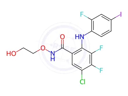 Chemical structure of Mirdametinib Impurity 154
