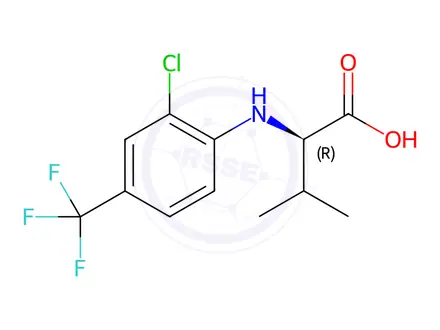 Chemical structure of Fluvalinate Impurity 2