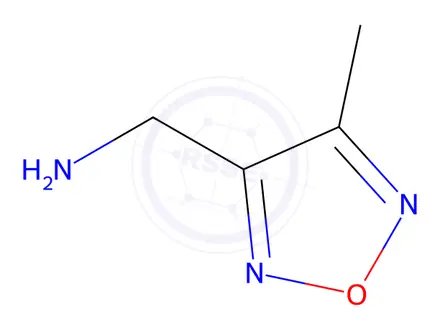 Chemical structure of (4-Methyl-1,2,5-oxadiazol-3-yl)methanamine