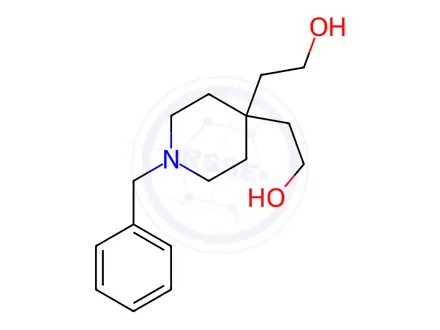 Chemical structure of 2,2'-(1-Benzylpiperidine-4,4-diyl)diethanol