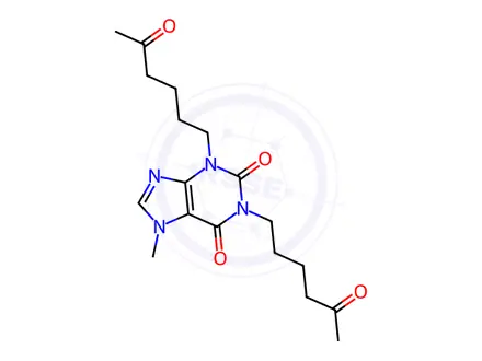 Chemical structure of Pentoxifylline Impurity 71