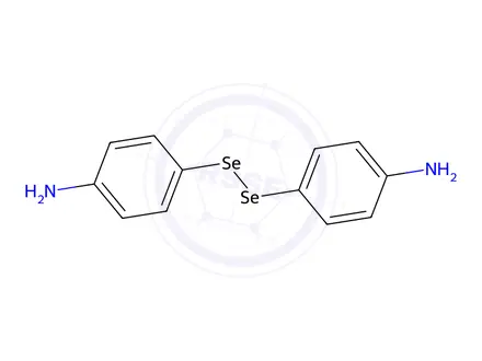 Chemical structure of Bis(4-aminophenyl)diselenide