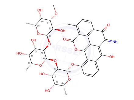 Chemical structure of chrymutasin C