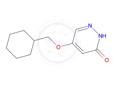 Chemical structure of 5-(Cyclohexylmethoxy)pyridazin-3(2H)-one