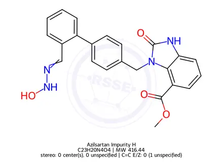 Chemical structure of Azilsartan Impurity 1067