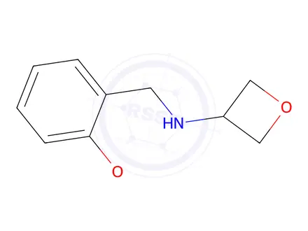 Chemical structure of N-[(2-Methoxyphenyl)methyl]oxetan-3-amine