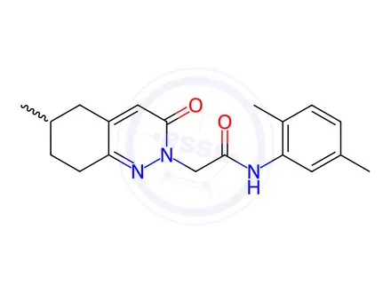 Chemical structure of N-(2,5-Dimethylphenyl)-2-(6-methyl-3-oxo-5,6,7,8-tetrahydrocinnolin-2(3H)-yl)acetamide