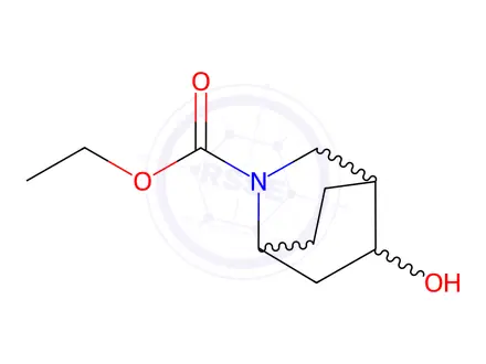 Chemical structure of Ethyl 5-hydroxy-2-azabicyclo[2.2.2]octane-2-carboxylate