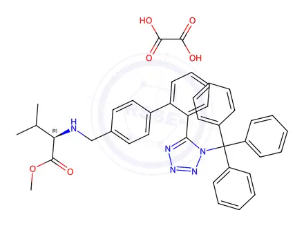 Chemical structure of Valsartan Impurity 123