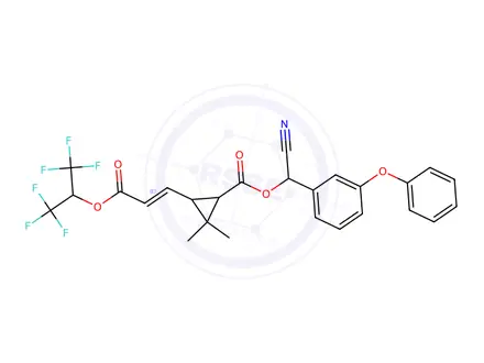 Chemical structure of Acrinathrin