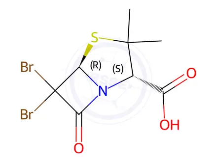 Chemical structure of Sulbactam Impurity F