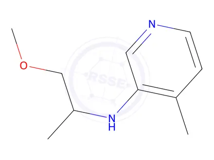 Chemical structure of n-(1-Methoxypropan-2-yl)-4-methylpyridin-3-amine