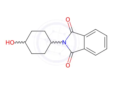 Chemical structure of 4-(Phthalimide)cyclohexanol