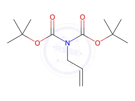 Chemical structure of N,N-Bis-Boc-N-allylamine