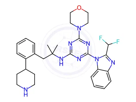 Chemical structure of Zandelisib Impurity 4