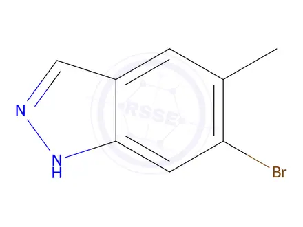 Chemical structure of 6-Bromo-5-Methyl-2H-Indazole