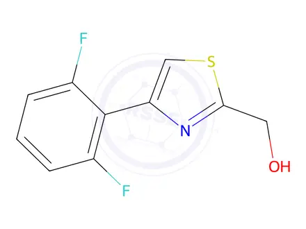 Chemical structure of [4-(2,6-difluorophenyl)-1,3-thiazol-2-yl]methanol