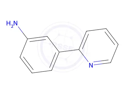 Chemical structure of 3-(Pyridin-2-yl)aniline