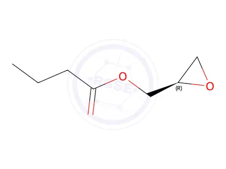 Chemical structure of (R)-oxiran-2-ylmethyl butyrate