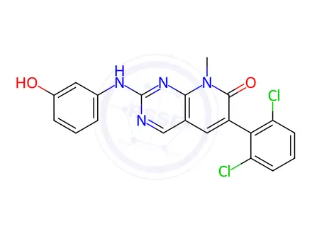Chemical structure of PD 0166285 Impurity 104