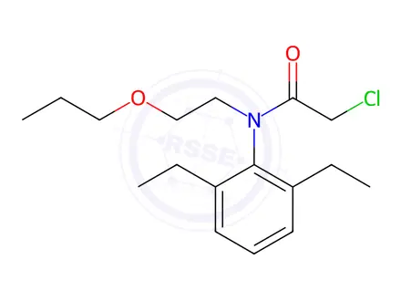 Chemical structure of Pretilachlor