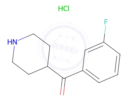 Chemical structure of Paliperidone Impurity 192 HCl