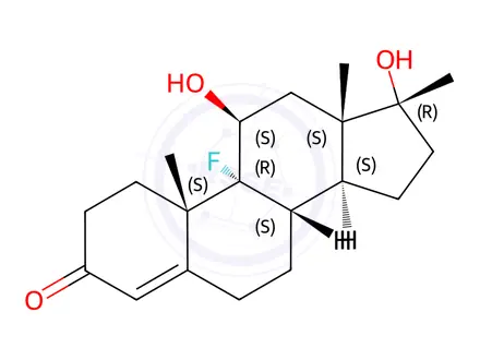 Chemical structure of Fluoxymesterone Impurity 4