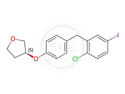 Chemical structure of Empagliflozin Impurity 1