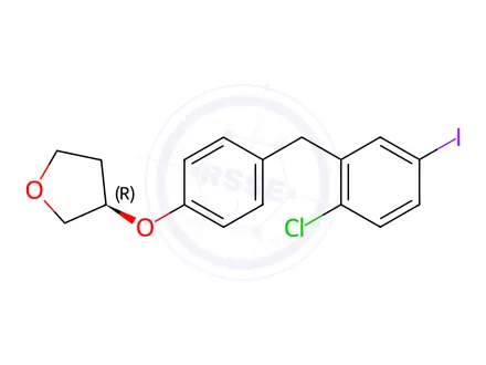 Chemical structure of Empagliflozin Impurity 551
