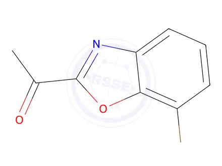 Chemical structure of 1-(7-Bromobenzo[d]oxazol-2-yl)ethanone