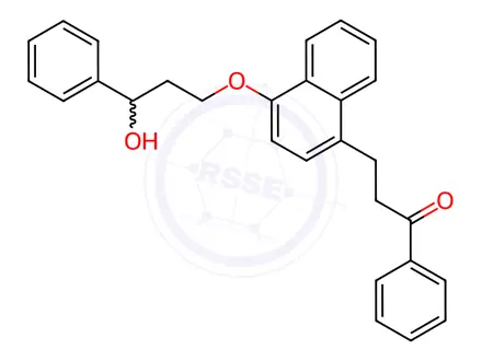 Chemical structure of Dapoxetine Impurity 172