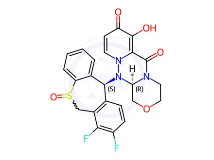 Chemical structure of Baloxavir Sulfoxide