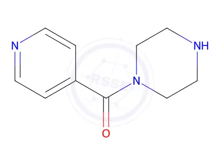 Chemical structure of 1-Isonicotinoylpiperazine DiHCl