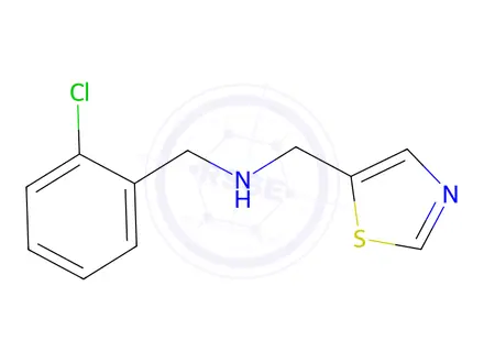 Chemical structure of n-(2-Chlorobenzyl)-1-(thiazol-5-yl)methanamine