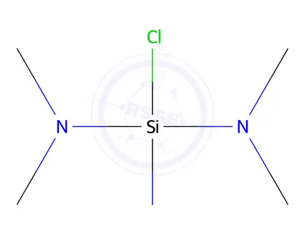 Chemical structure of TRIS(DIMETHYLAMINO)CHLOROSILANE