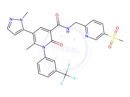 Chemical structure of Avelestat