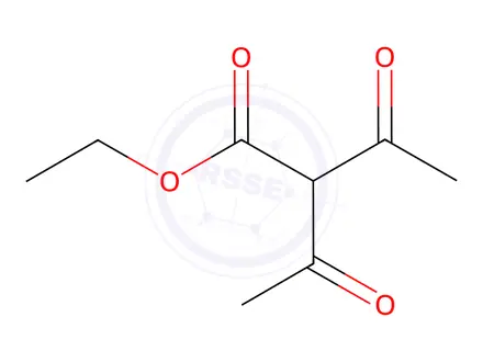 Chemical structure of Ethyl Diacetoacetate