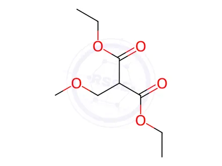 Chemical structure of Diethyl 2-(methoxymethyl)propanedioate