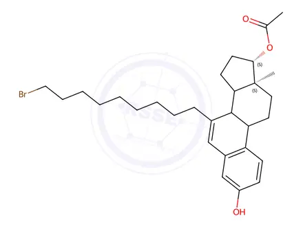 Chemical structure of Fulvestrant impurity 46