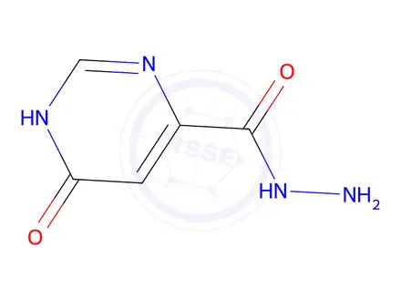 Chemical structure of 6-Hydroxypyrimidine-4-carbohydrazide