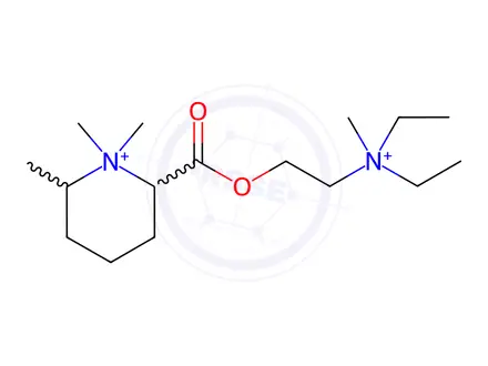Chemical structure of Dicolinium iodide